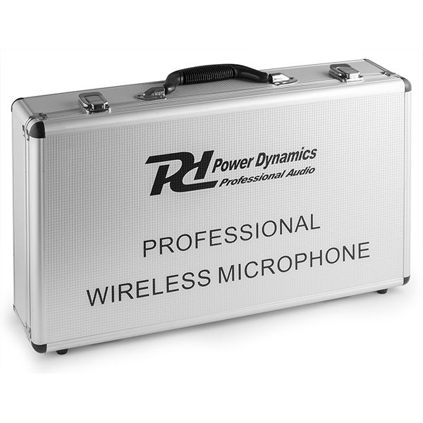 MICROPHONE WIRELESS SYSTEM PD504H QUAD 4x HAND UHF 50 CHANNEL