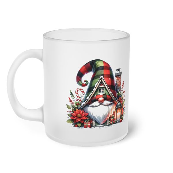 Christmas Gnome Frosted Mug Design 3