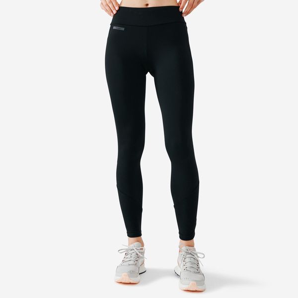 Kalenji Kiprun Run 100 Warm Women's Warm Running Leggings - Black