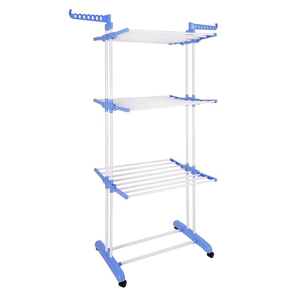 Foldable Clothes Hanger of Three Layers TM0035