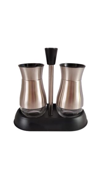 Totally Home 2 Piece Glass Salt and Pepper Jar