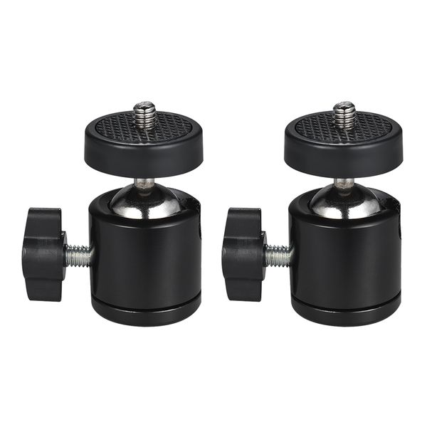 2-Piece Mini Swivel Ball Head