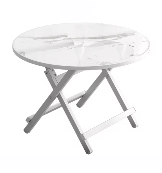 Decor Folding Nordic Dining Table Round Coffee Table Marble 73cm
