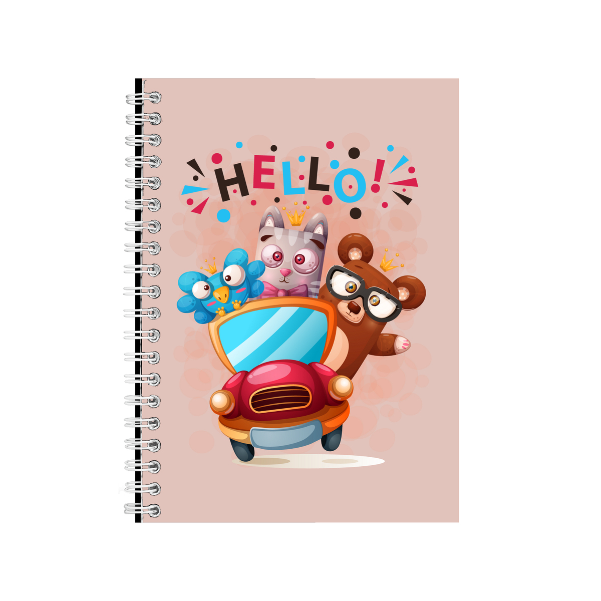 Cute Hello Notebook - Great Gift Idea - Writing Books Notepad Pad | Buy ...