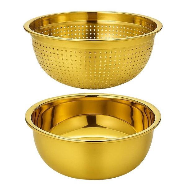 Stainless Steel Colander With Bowl
