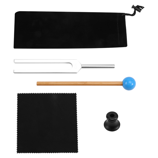 432 Hz Tuning Fork with Hammer Aluminum Alloy Tuning Compatible with None