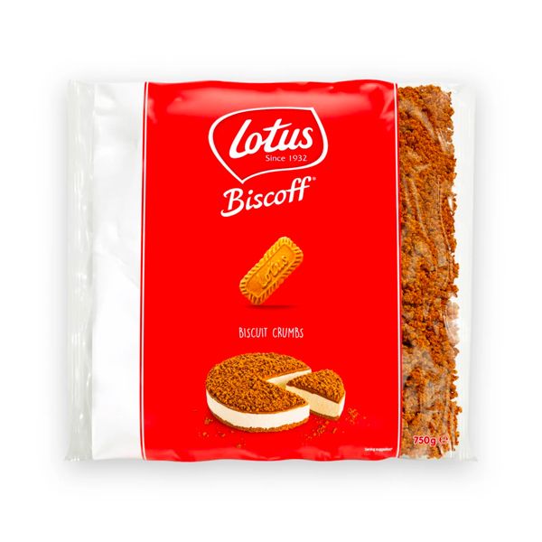 Lotus Biscoff Crumbs 750g Delicious Cookie Crumbles for Baking &amp; Topping