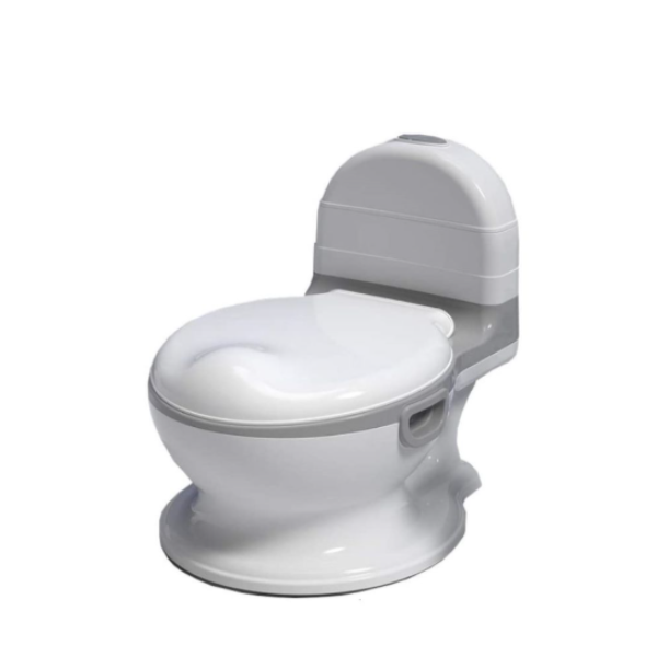 Baby To Toddler Potty Training Toilet Bowl Seat Potty Seat (Grey)