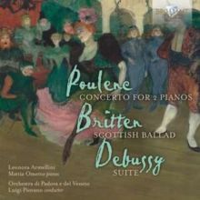 Poulenc: Concerto for 2 Pianos/Britten: Scottish Ballad/... (CD / Album (Jewel Case))