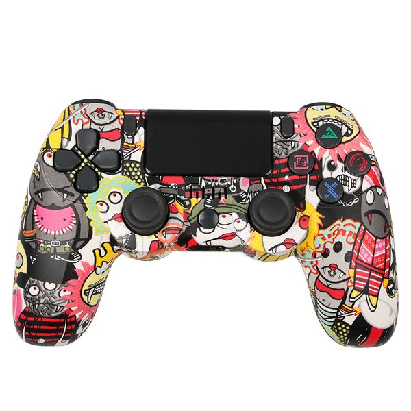 PS4 Wireless Controller Cartoon Edition - Dual Vibration Bluetooth Gamepad