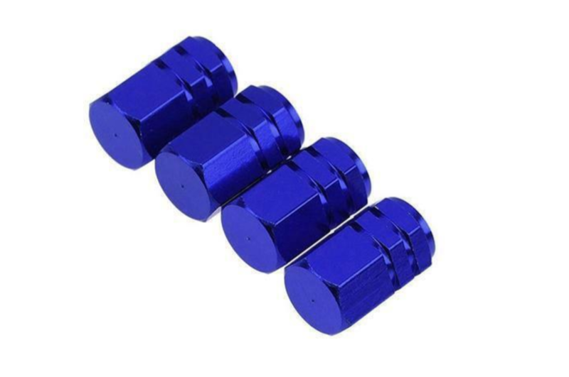 Racing Style Aluminum Tyre Valve Caps