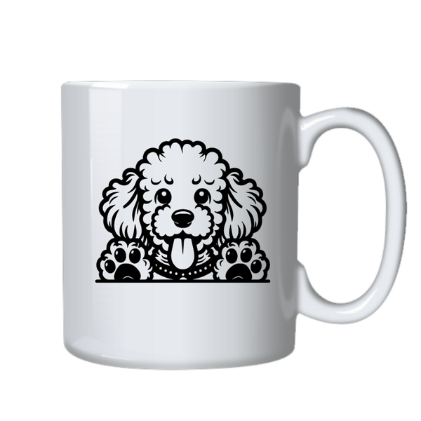 Poodle Dog Pet Birthday Christmas Gift Mug Cup 503
