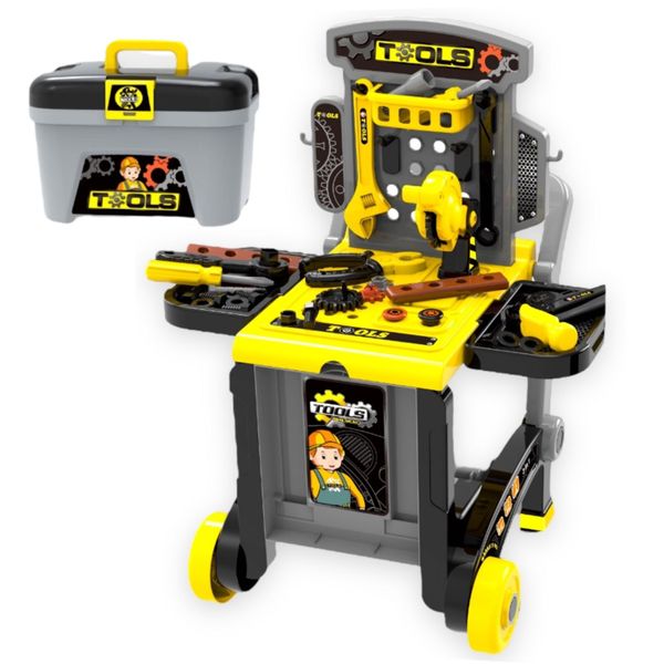 Deluxe Tool Playset - Construction Drill - Toys for Boys