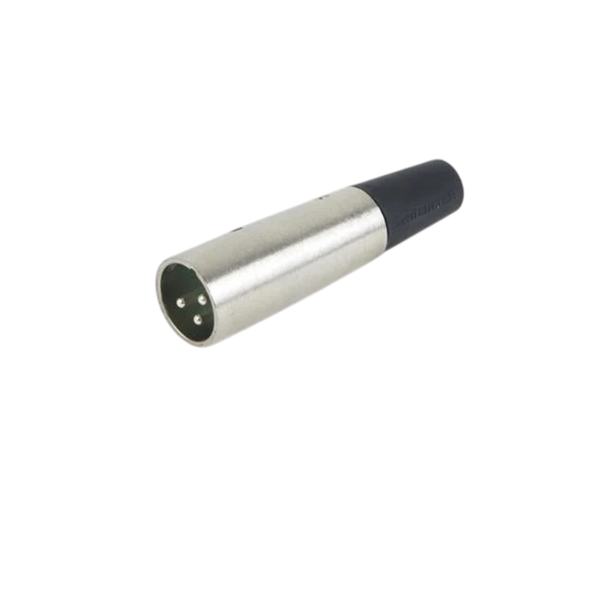 XLR-A3M 3-Pin Inline Male XLR Cable Connector with Screw Clamp