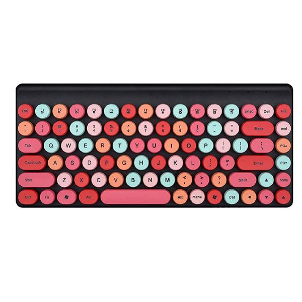 Retro Style Wireless Keyboard