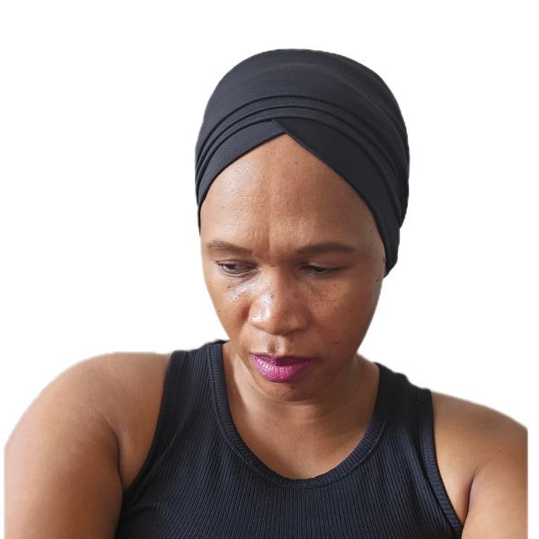 Ready To Wear Double Straps Headwrap/Turban - One Size Fits All