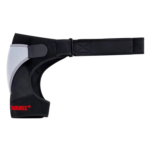 AOLIKES Adjustable Right Shoulder Support Bandage Protector Brace