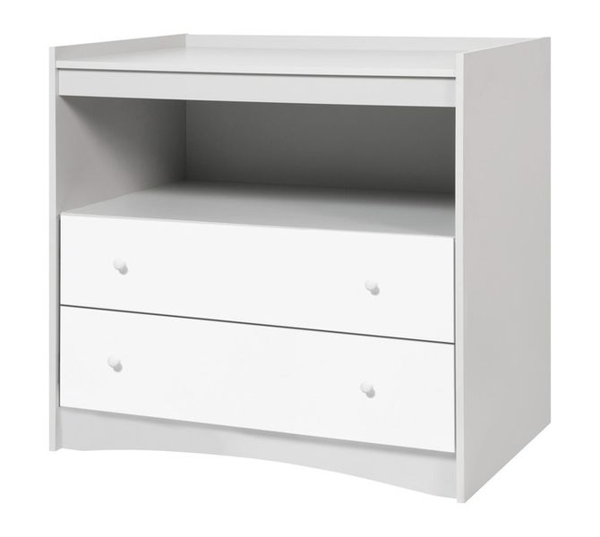 2 Drawer Baby Compactum Folkstone Grey
