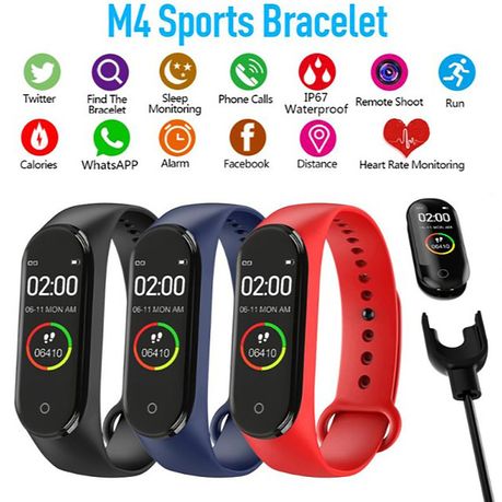 Smart bracelet m4 online app