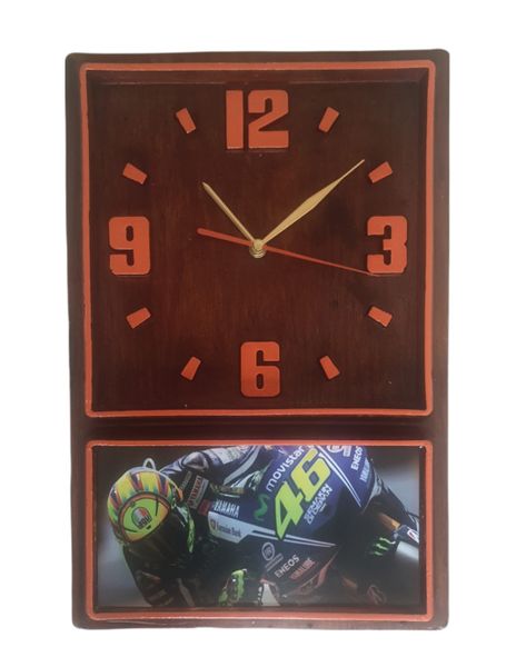 Retro Box Clock (Orange) Only One 46 (16)