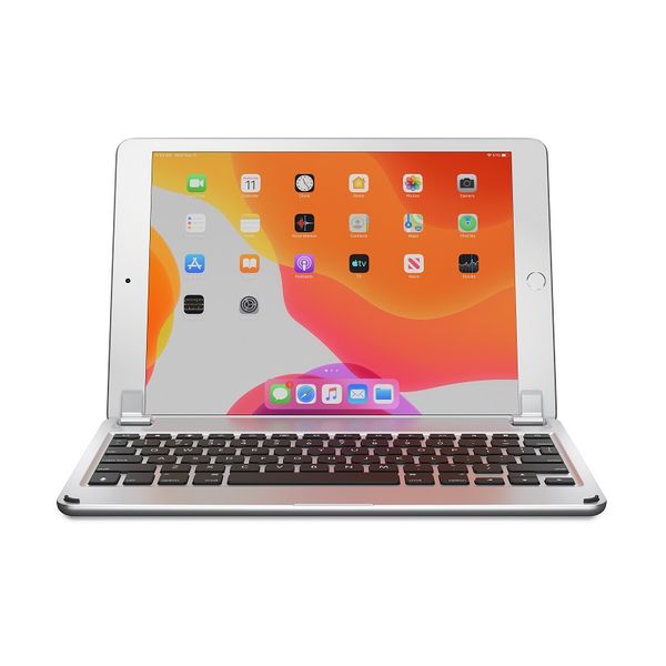 Brydge Wireless Bluetooth Keyboard for 10.2" iPad 2019 / 7th Gen (Silver)