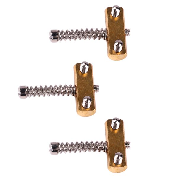 Saddle Spring Screws 3PCS Slot Type Bridge Code for Electric Guitar