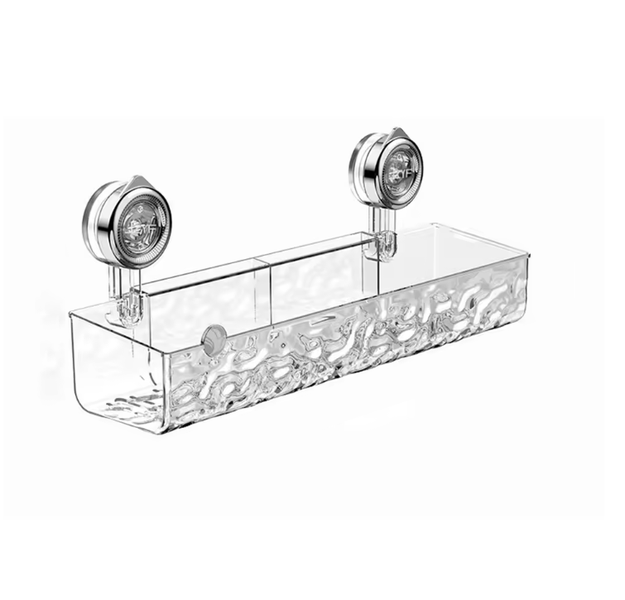 Washbasin Suction Cup Wall-mounted Bathroom Storage Rack Without Drilling