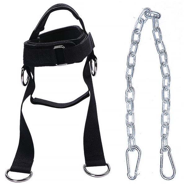 Adjustable Neck Strength Trainer Harness for Gym Workouts Weightlifting