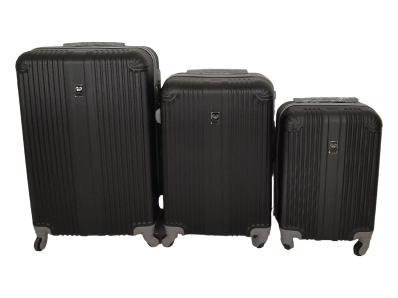 SMTE- Quad Wheel Quality Travel Ware - 3 Piece Luggage Set-ALIN