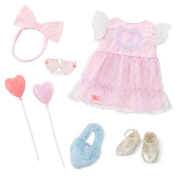 Our Generation 18-Inch Deluxe Whimsical Outfit - All Heart