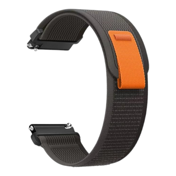 Premium Nylon Weave Watch Band Compatible with Apple Watch 42/44/45mm Series - Orange