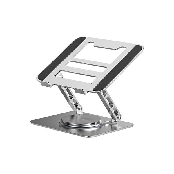 Adjustable Laptop Stand for Desk, Ergonomic Laptop Riser 360 Rotating Base