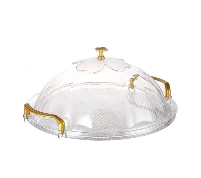 Elegant Cake Stand with Dome Lid