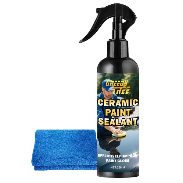 Quick Car Coating Spray - Hydrophobic Wax &amp; Cleaner