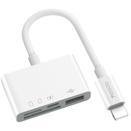 Lightning to dual online usb adapter