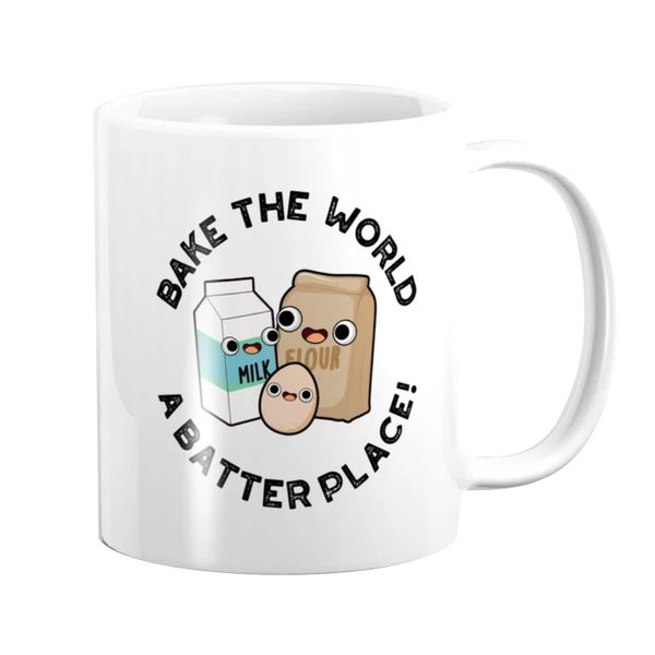 Pappa Joe Mug - Bake The World A Batter Place