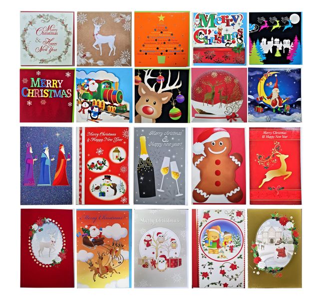 Premium Christmas Cards - Pack of 20