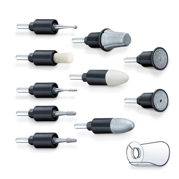 Spare Replacement Manicure &amp; Pedicure Nail Tool Attachments