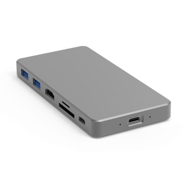 Blueendless - 7-in-1 docking station with internal Solid State Drive mounting space