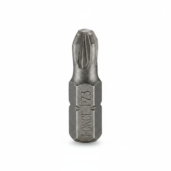 Force 1/4-inch Pozi Screwdriver Bit 50mm for Power Tools