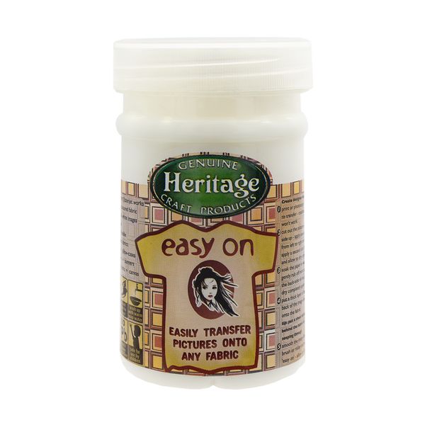 Heritage Easy On Fabric Transfer Medium - 250ml