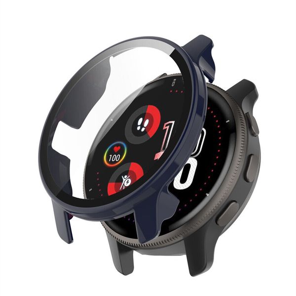 Full TPU Protective Case for Garmin Venu 2 Plus-Navy