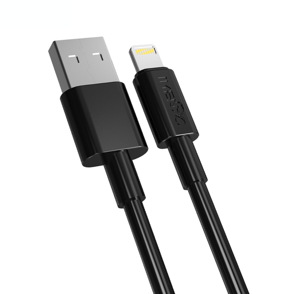 IMENSO USB to Lightning Data and Charging Cable - iPhone - Black