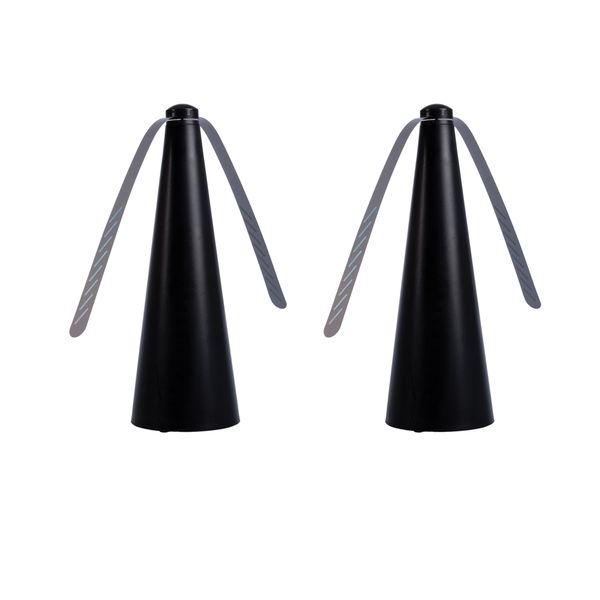 Insect Fly Repellent Fan USB or AA Battery Powered - Pack of 2