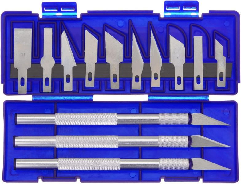 SharpCreate Pro - 13-Piece Craft Knife &amp; Blade Set for DIY, Art &amp; Hobbies