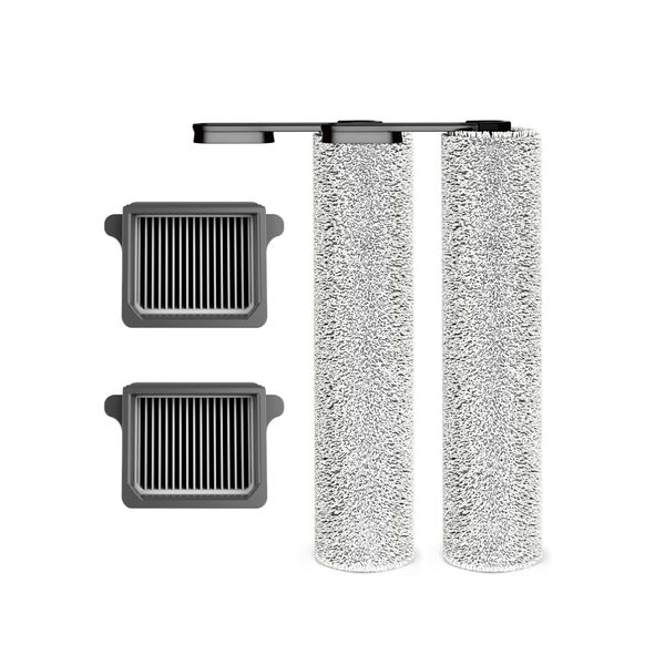 Tineco FLOOR ONE Stretch S6 2xReplacement HEPA Filters, 2xBrush Roller
