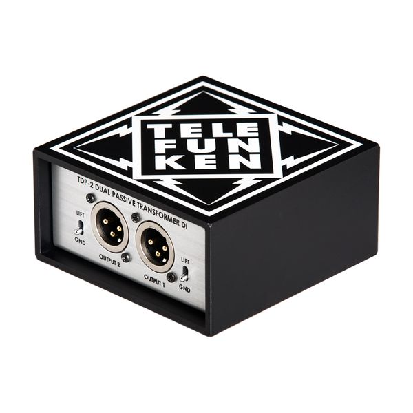 Telefunken Elektroakustik TDP-2 Passive Dual-Channel DI Box