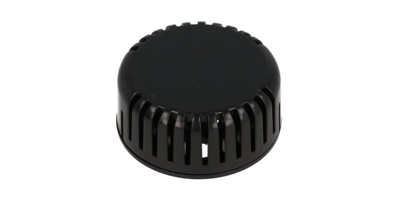 1551V11BK ABS Miniature Vented Snap-Fit Enclosure 45x20mm Black IP30