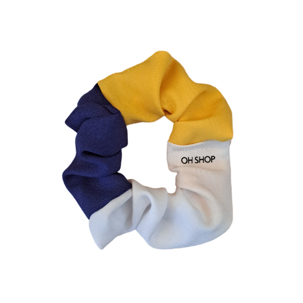 Single Linen Hair Scrunchie