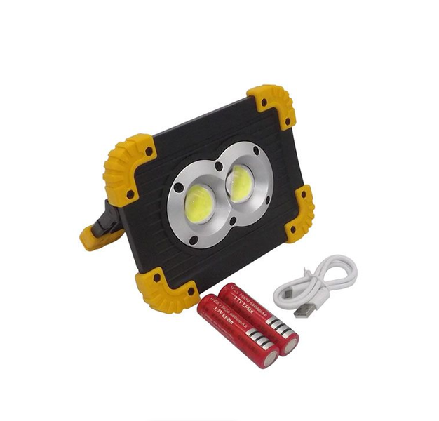 20W COB LED Rechargeable USB Working Light